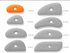 SCR1 - O Soft Silicone Rib 1