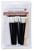 Wax Resist Foam Brush - Large 0.6” (10pcs)