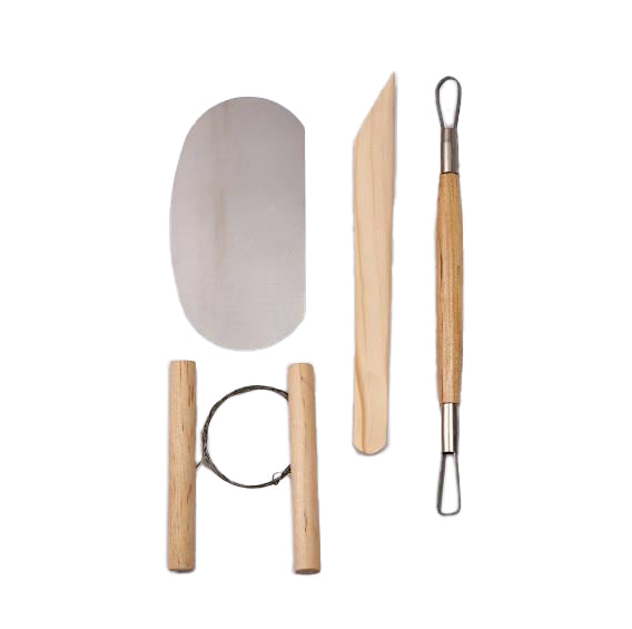 Basic Pottery Tools 4-Pcs/Set ( NT-MK-SP14 )