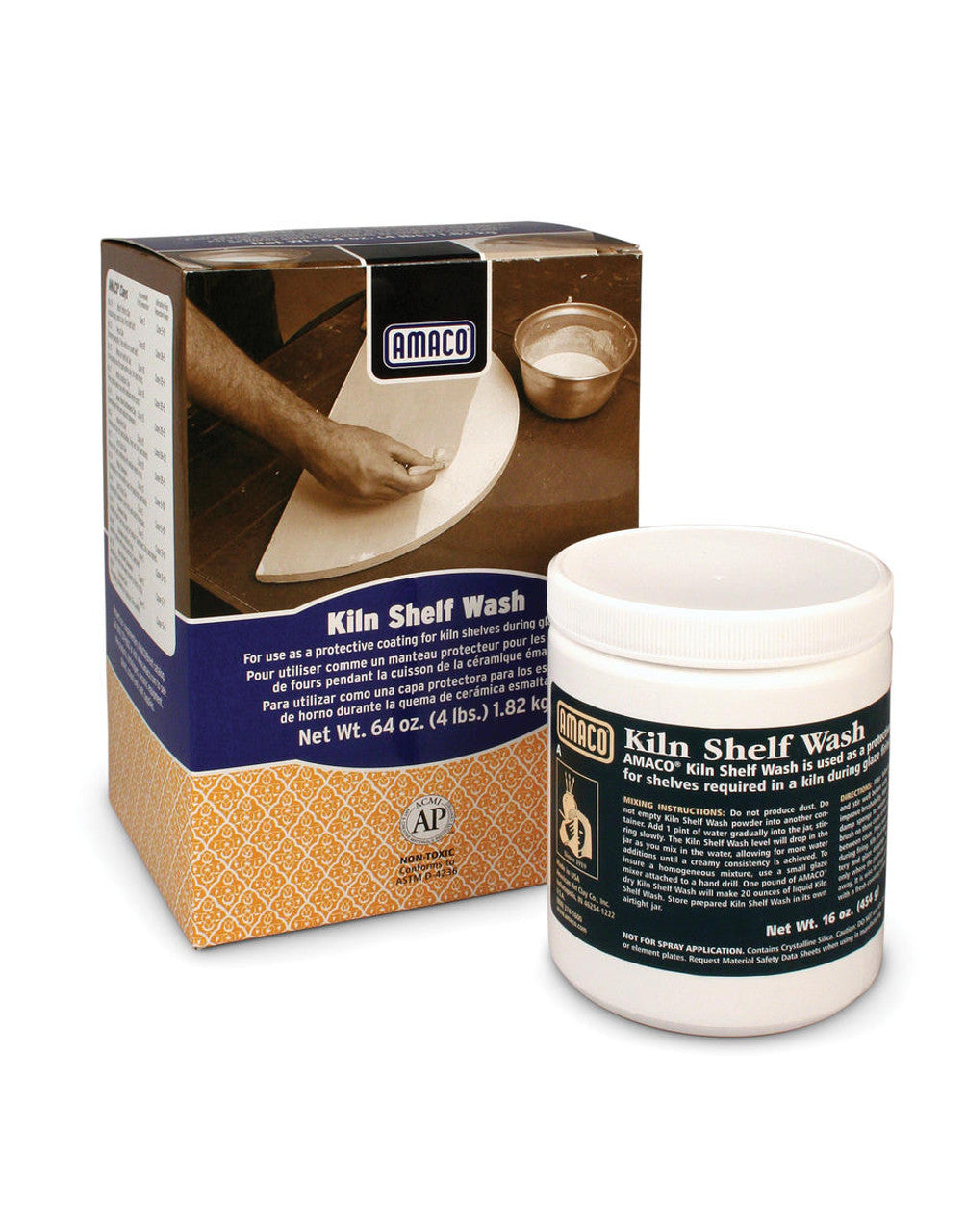 Amaco Kiln Wash ( 64 OZ, 4 LB)