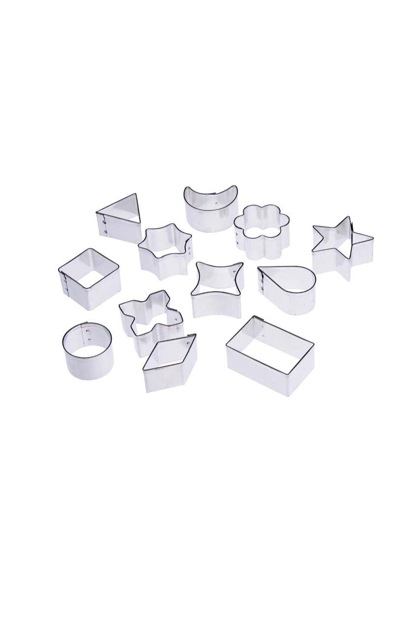 Tin plate pattern cutter- 13pcs ( various shaped)