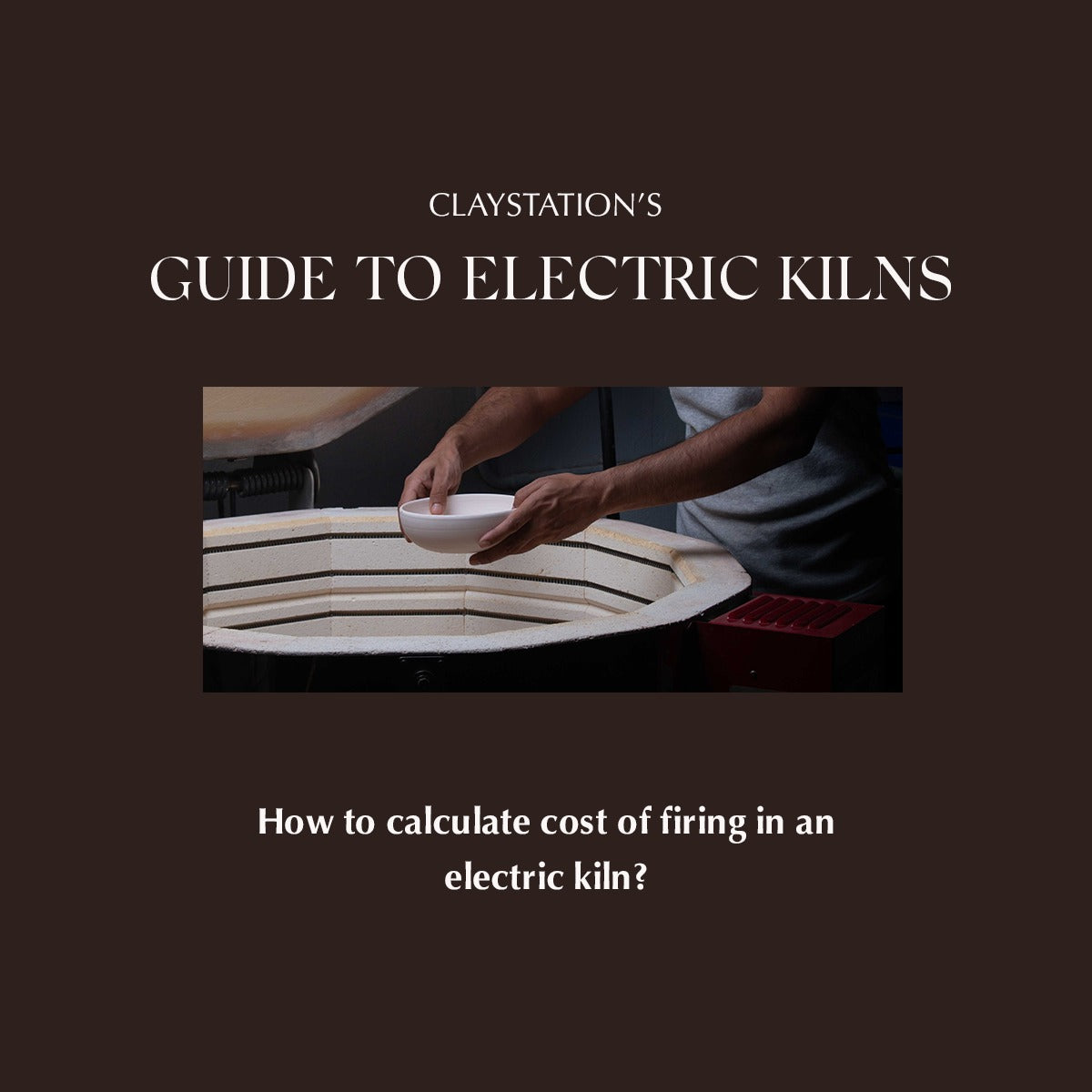How to calculate cost of firing in an electric kiln?