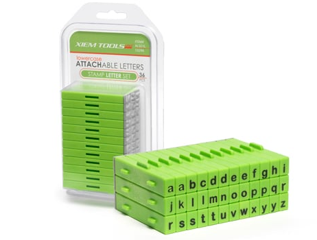 ALSS1L -Attachable Letters Stamp Set 36pcs Lowercase