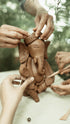 Red Earth Clay for Ganesha Idol Making (1 kg Pack)