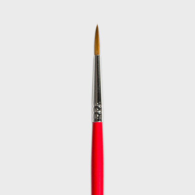 AB-704  #3 Round  Acrylic Brush