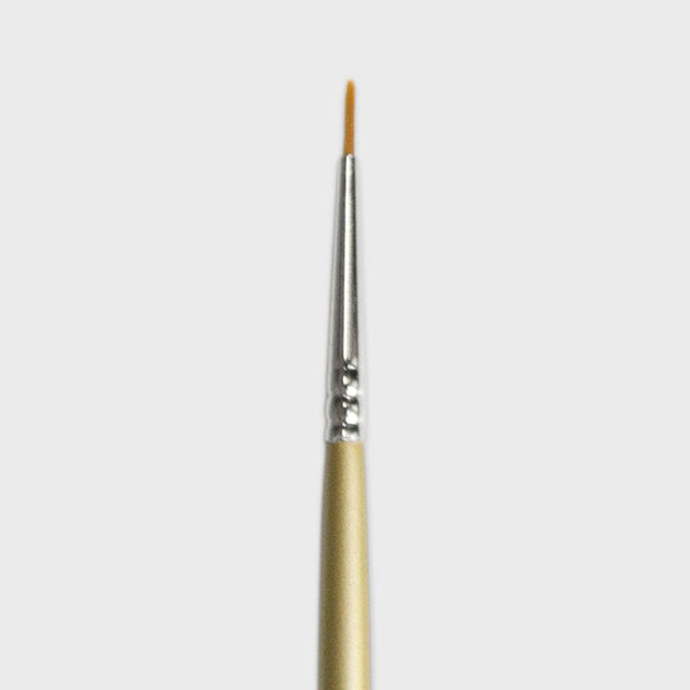 OB-910G  #0 Liner gold overglaze brush