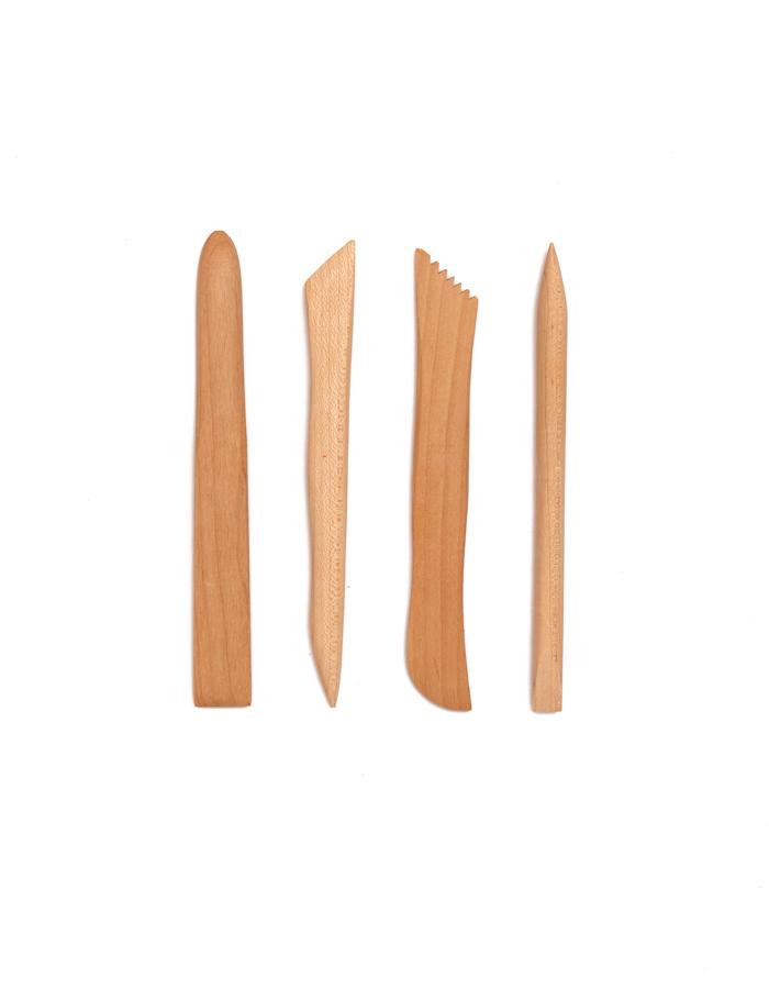 Wood Modeling Tools (4 pcs/set)