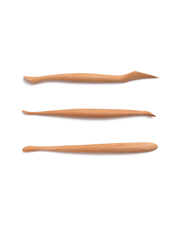 Wood Modeling Tools (3 pcs/set)