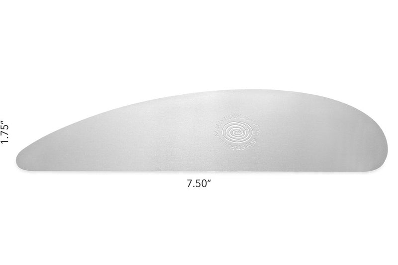 Extra Long stainless steel scraper smooth edge