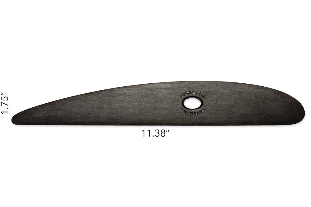 Large platter rib Black (xtra firm)