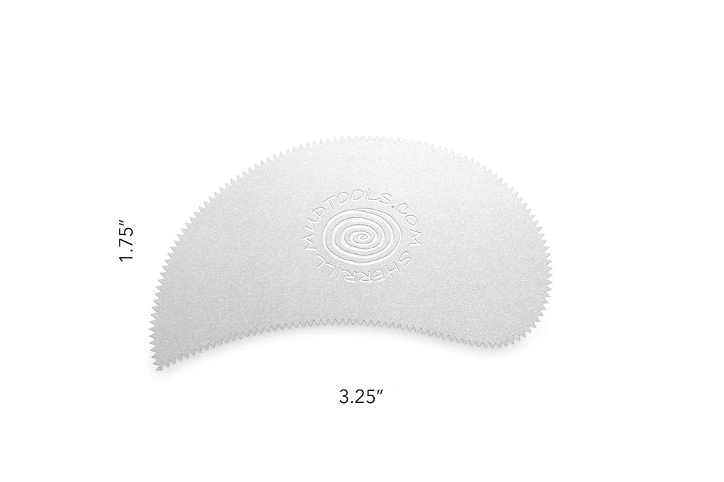 Stainless Paisley Scraper 18 Tooth (fine)